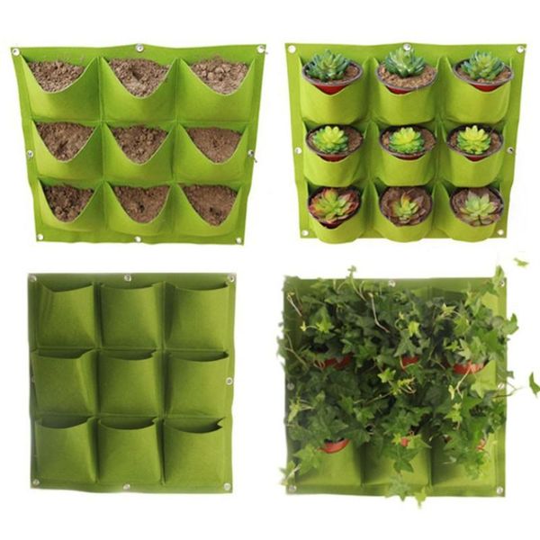 planters & pots green grow bags seedling plant wall hanging growing planter vertical garden vegetable living bag 6/9/12/18/36 pocket
planters & pots green grow bags seedling plant wall hanging growing planter vertical garden vegetable living bag 6/9/12/18/36 pocket