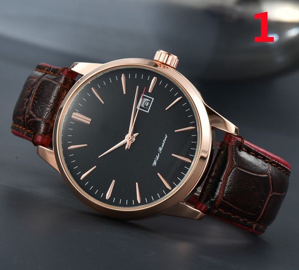 2021 fashion sports young men japan brand luxury watches three-pin quartz watch display calendar with minimalist style leather, Slivery;brown
2021 fashion sports young men japan brand luxury watches three-pin quartz watch display calendar with minimalist style leather, Slivery;brown