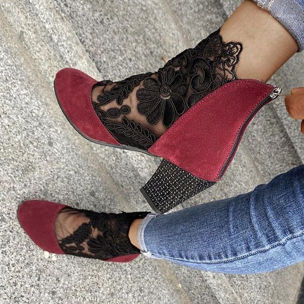 dress shoes fashion women high heels lace flower ankle strap hollow out sandals round toe zip pumps zapatos de mujer plataforma, Black
dress shoes fashion women high heels lace flower ankle strap hollow out sandals round toe zip pumps zapatos de mujer plataforma, Black