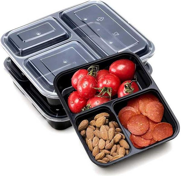 dinnerware sets 36oz meal prep containers with lids 15 pack, reusable lunch boxes, 3 compartment storage, microwave/dishwasher/er
dinnerware sets 36oz meal prep containers with lids 15 pack, reusable lunch boxes, 3 compartment storage, microwave/dishwasher/er
