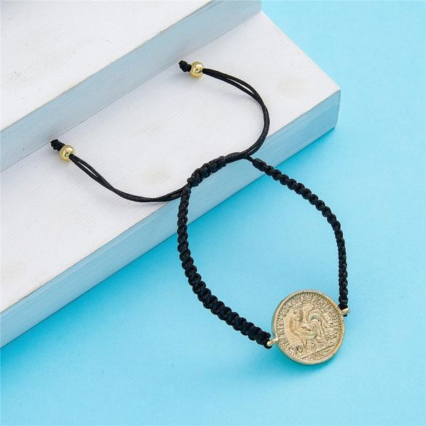 charm bracelets 2021 jul design corded bracelet for women drawstring adjusting cock coin leisure, Golden;silver
charm bracelets 2021 jul design corded bracelet for women drawstring adjusting cock coin leisure, Golden;silver