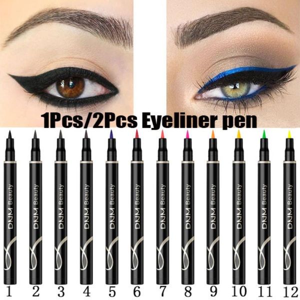 eyeliner 12 color pencil waterproof colorful liquid pen quick dry makeup long-lasting eye liner smooth make up tools
eyeliner 12 color pencil waterproof colorful liquid pen quick dry makeup long-lasting eye liner smooth make up tools