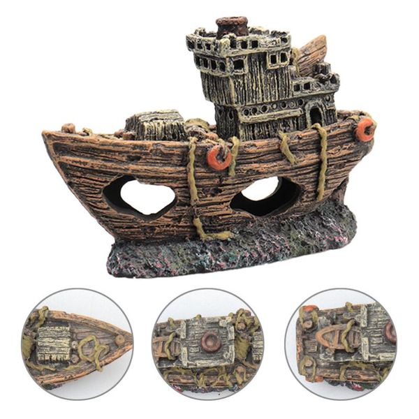 decorations 1pc fish tank pirate ship ornament aquarium landscape adornment hiding cave
decorations 1pc fish tank pirate ship ornament aquarium landscape adornment hiding cave