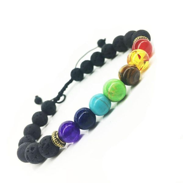 beaded, strands 7 chakra adjustable strand bracelet men women lava rock tiger eye black matte beads natural stone braided bracelets yoga jew
beaded, strands 7 chakra adjustable strand bracelet men women lava rock tiger eye black matte beads natural stone braided bracelets yoga jew