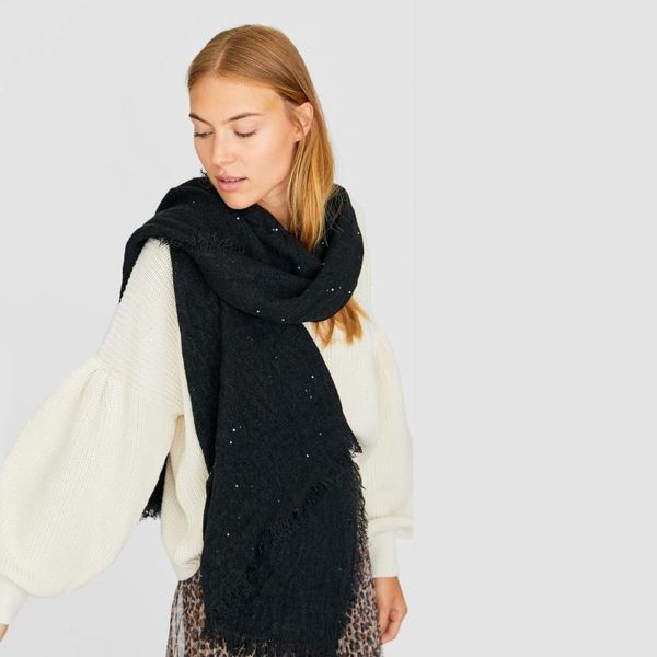 scarves scarf in autumn and winter 2021, women's solid color sequin shawl, cashmere like fringe warm shawl, Blue;gray
scarves scarf in autumn and winter 2021, women's solid color sequin shawl, cashmere like fringe warm shawl, Blue;gray