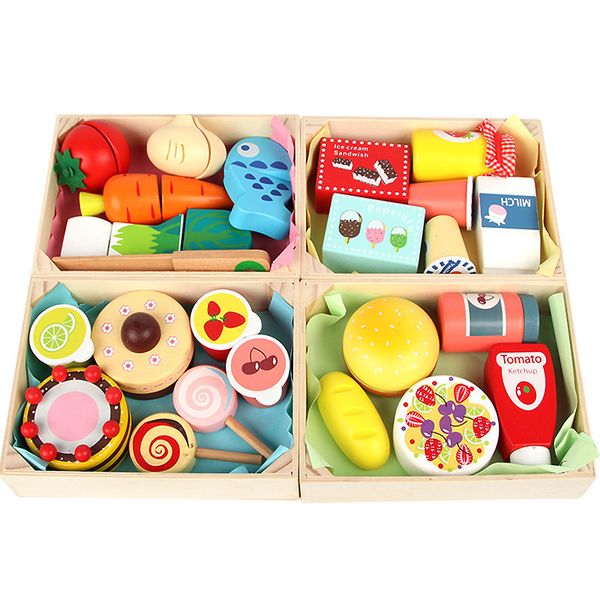 wooden simulation home kitchen cutting music toys children box fruit and vegetable
wooden simulation home kitchen cutting music toys children box fruit and vegetable
