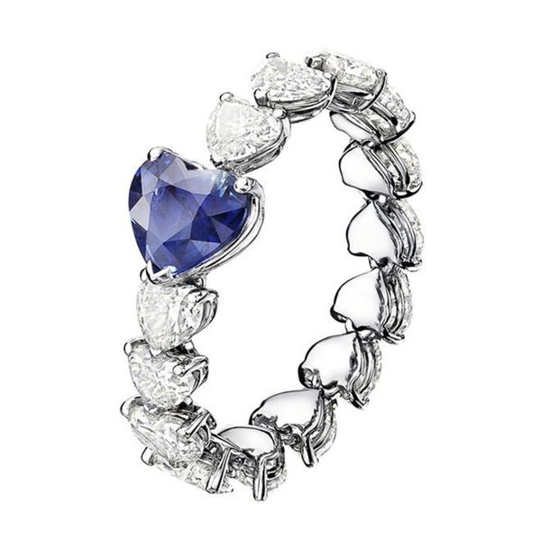 wedding rings blue heart women band stylish girl accessories party delicate valentines gift lover cz trendy jewelry, Slivery;golden
wedding rings blue heart women band stylish girl accessories party delicate valentines gift lover cz trendy jewelry, Slivery;golden