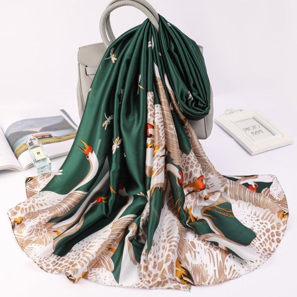 scarves 2021 summer 180x90cm silk classics beach towel lady travel animal print shawls fashion sunscreen dustproof handkerchief, Blue;gray
scarves 2021 summer 180x90cm silk classics beach towel lady travel animal print shawls fashion sunscreen dustproof handkerchief, Blue;gray