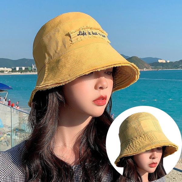 wide brim hats for women autumn fisherman cap double-sided with burrs wild sun hat student outdoor leisure basin caps, Blue;gray
wide brim hats for women autumn fisherman cap double-sided with burrs wild sun hat student outdoor leisure basin caps, Blue;gray