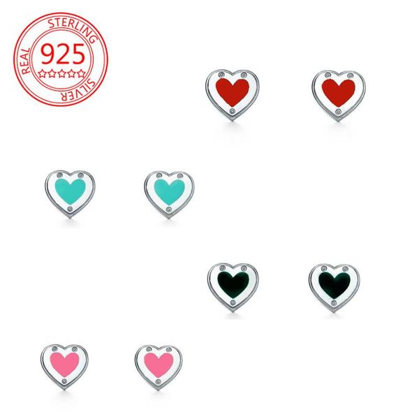 stud 100 silver 925 heart-shaped enamel earrings zircon female exquisite jewelry ladies fashion gifts, Golden;silver
stud 100 silver 925 heart-shaped enamel earrings zircon female exquisite jewelry ladies fashion gifts, Golden;silver