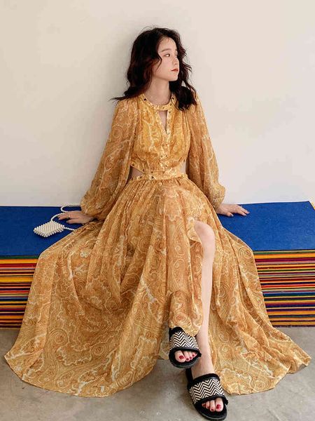 floral female boho printed vacation dress yellow chiffon party maxi dressed spring summer dresses fiesta, Black;gray
floral female boho printed vacation dress yellow chiffon party maxi dressed spring summer dresses fiesta, Black;gray
