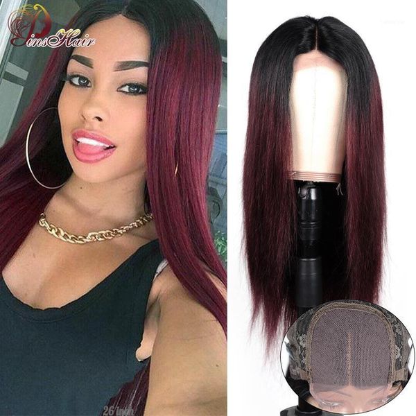 4*4 closure wig ombre human hair 1b burgundy lace straight 130% brazilian remy pinshair1, Black;brown
4*4 closure wig ombre human hair 1b burgundy lace straight 130% brazilian remy pinshair1, Black;brown