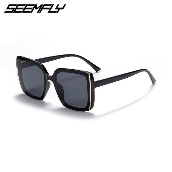 seemfly women men vintage sunglasses classic big frame sun glasses driving eyewear female goggle mirror uv400 shades, White;black
seemfly women men vintage sunglasses classic big frame sun glasses driving eyewear female goggle mirror uv400 shades, White;black