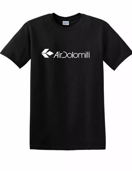 Air Dolomiti Retro Logo Italian Airline Tee Shirt White Black Cotton T-shirt
Air Dolomiti Retro Logo Italian Airline Tee Shirt White Black Cotton T-shirt