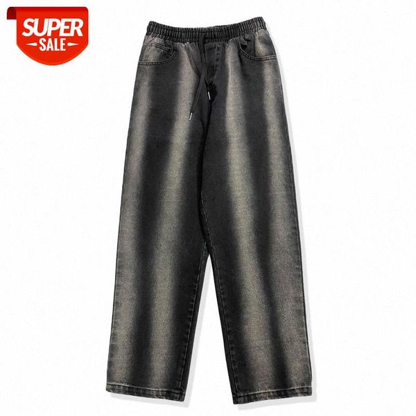 net red/s hip hop jeans simple flow men's street loose woven pants dyed and washed #gq1h, Blue
net red/s hip hop jeans simple flow men's street loose woven pants dyed and washed #gq1h, Blue