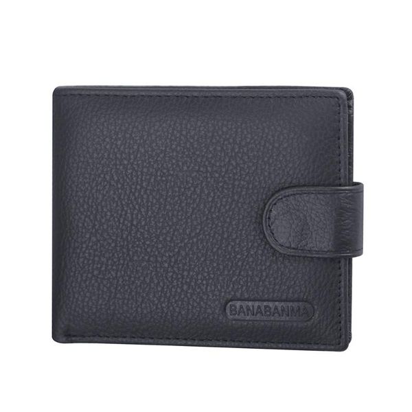 wallet short leather retro buckle american money clip button multi-card zipper wallets, Red;black
wallet short leather retro buckle american money clip button multi-card zipper wallets, Red;black