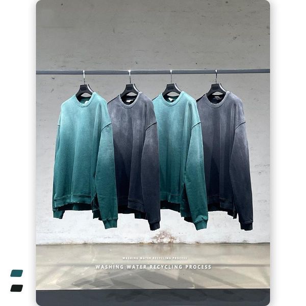 men's hoodies & sweatshirts 3306 high street men sweatshirt distressed vintage fashion brand trendy hip hop washing hem split cotton o-, Black
men's hoodies & sweatshirts 3306 high street men sweatshirt distressed vintage fashion brand trendy hip hop washing hem split cotton o-, Black