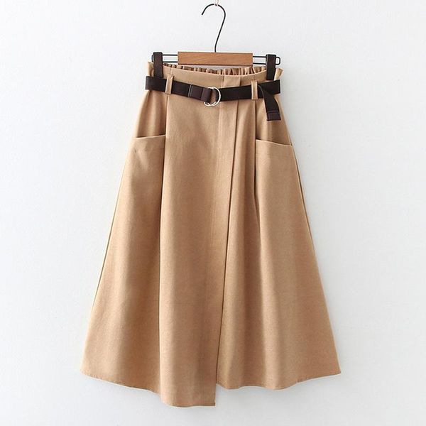 skirts women korean style super quality black high waist midi long skirt female with belt 20211 autumn winter mid-length
skirts women korean style super quality black high waist midi long skirt female with belt 20211 autumn winter mid-length