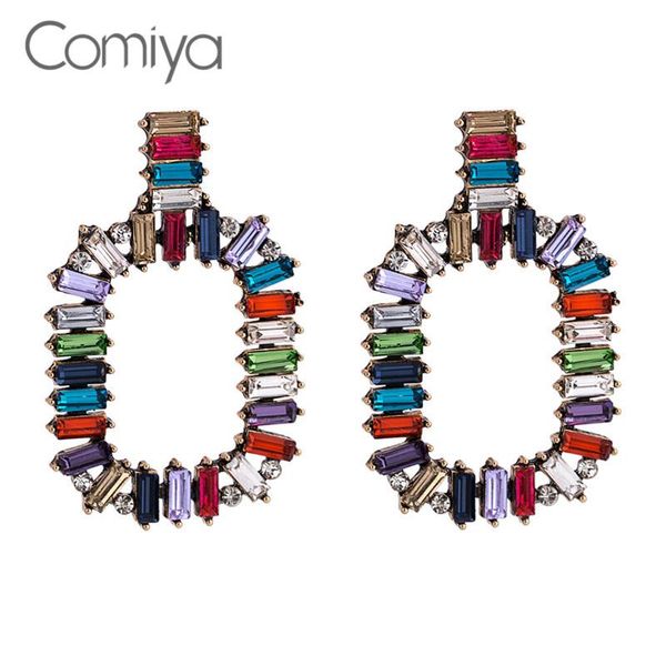 stud comiya brand earring mix color rhinestone mosaic zinc alloy pendientes mujer big earrings for women from india, Golden;silver
stud comiya brand earring mix color rhinestone mosaic zinc alloy pendientes mujer big earrings for women from india, Golden;silver