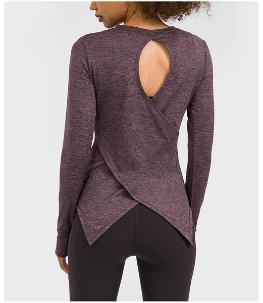 yoga outfit back hollow out long sleeves training fitness shirts women crew neck quick dry workout sport pullover with thumb hole
yoga outfit back hollow out long sleeves training fitness shirts women crew neck quick dry workout sport pullover with thumb hole
