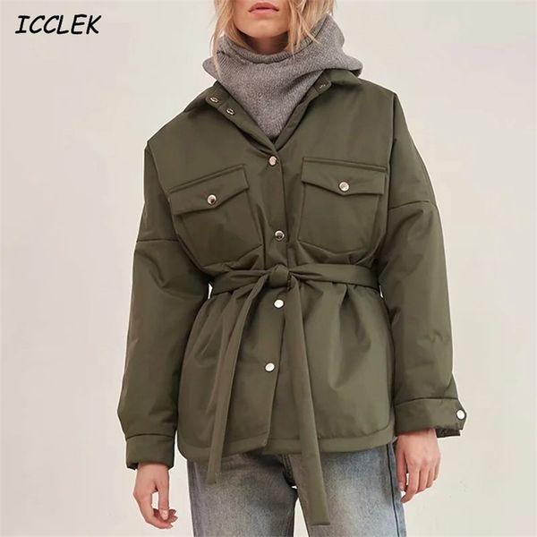 za women's autumn jacket with belt pocket thin parkas khaki female winter shirt parka coats armygreen oversized outwears 211018, Black
za women's autumn jacket with belt pocket thin parkas khaki female winter shirt parka coats armygreen oversized outwears 211018, Black
