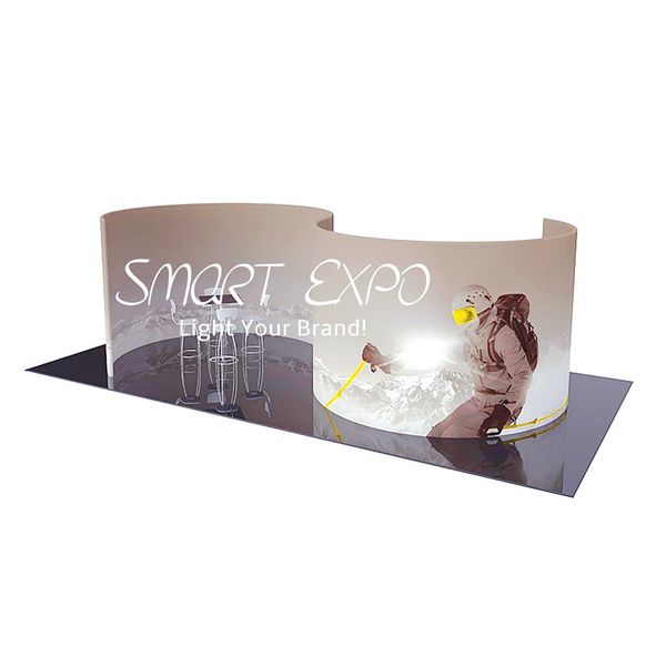 lightweight large s shape semi-circle advertising display banner with aluminum tubes structure double custom printing graphic carry bag
lightweight large s shape semi-circle advertising display banner with aluminum tubes structure double custom printing graphic carry bag