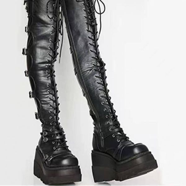 boots women's plus size over-the-knee 2021 winter european and american round toe wedge ladies knight, Black
boots women's plus size over-the-knee 2021 winter european and american round toe wedge ladies knight, Black