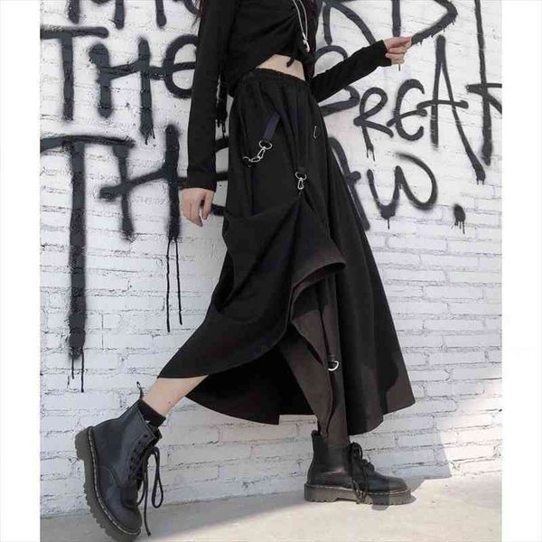 harajuku punk style skirts women fashion high waist splicing buckle irregular gothic skirt black womens skirts streetwear
harajuku punk style skirts women fashion high waist splicing buckle irregular gothic skirt black womens skirts streetwear