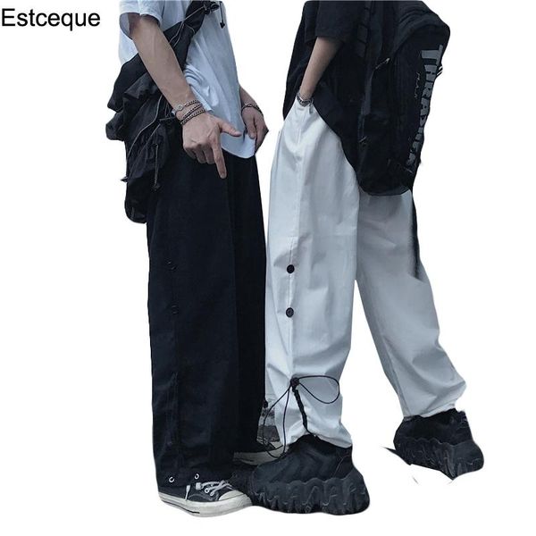 women's pants & capris hip hop men's and casual loose beam feet sports solid pleated high waist cargo, Black;white
women's pants & capris hip hop men's and casual loose beam feet sports solid pleated high waist cargo, Black;white