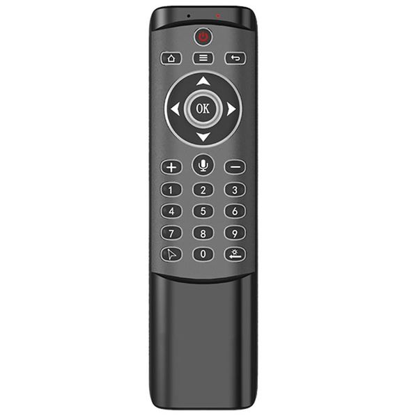2.4g smart voice remote control mt1 backlit gyro sensing wireless air mouse for x96 h96 max android tv box keyboards
2.4g smart voice remote control mt1 backlit gyro sensing wireless air mouse for x96 h96 max android tv box keyboards