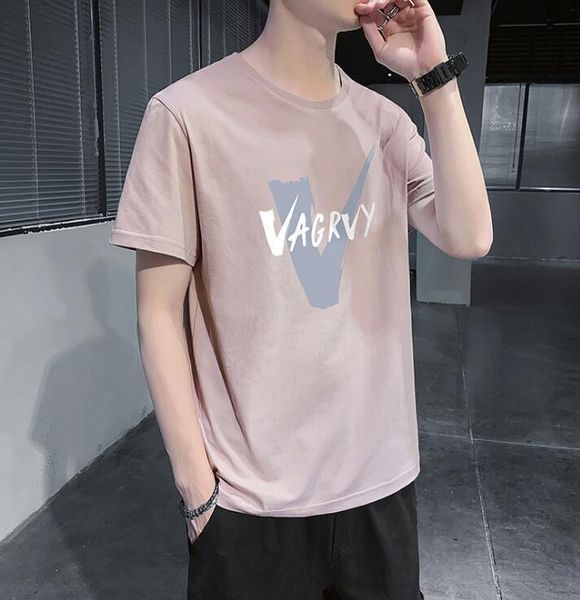 men's t-shirts short-sleeved summer loose clothes trend half-sleeved t-shirt pure cotton clothing, White;black
men's t-shirts short-sleeved summer loose clothes trend half-sleeved t-shirt pure cotton clothing, White;black