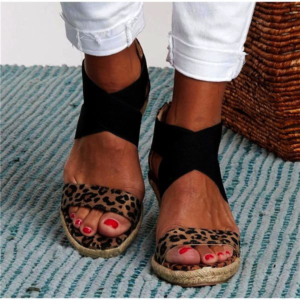 sandals summer women mid heels wedges peep toe cross elastic band platform bottom lady espadrilles female shoes r831 ivru, Black
sandals summer women mid heels wedges peep toe cross elastic band platform bottom lady espadrilles female shoes r831 ivru, Black