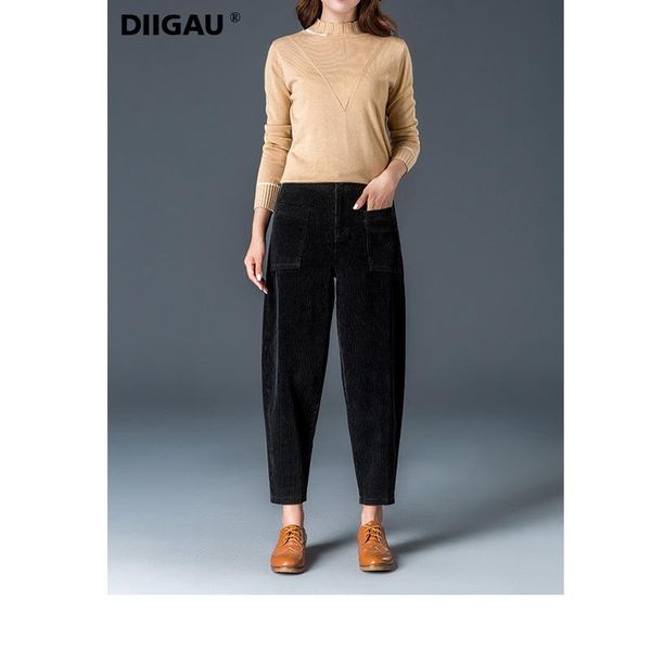 women's pants & capris diigau autumn winter loose korea edition nine point harun trousers corduroy female radish, Black;white
women's pants & capris diigau autumn winter loose korea edition nine point harun trousers corduroy female radish, Black;white