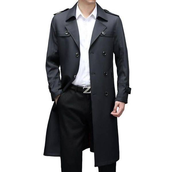 men's trench coats 2021autumn mid-length casual windbreaker business loose jacket suit collar coat, Tan;black
men's trench coats 2021autumn mid-length casual windbreaker business loose jacket suit collar coat, Tan;black