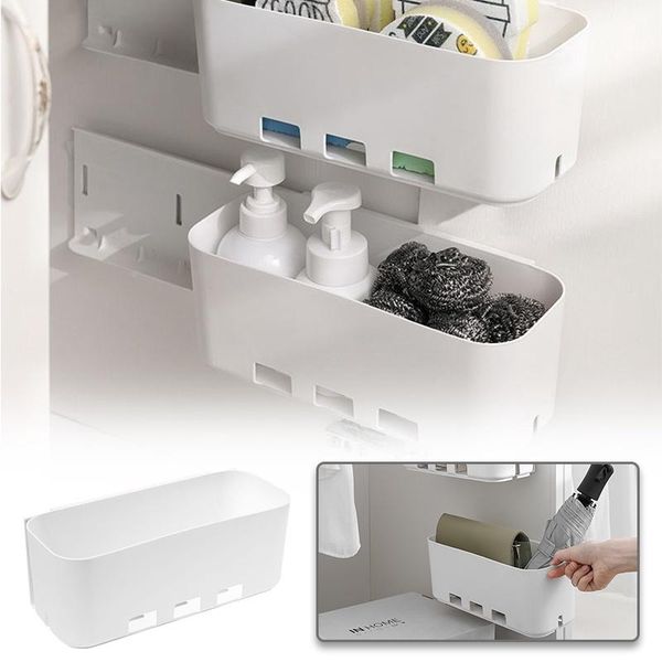 kitchen under sink storage box wall hanging drawer organizer plastic spices bottle punching holder bathroom shelf organize & organizati
kitchen under sink storage box wall hanging drawer organizer plastic spices bottle punching holder bathroom shelf organize & organizati