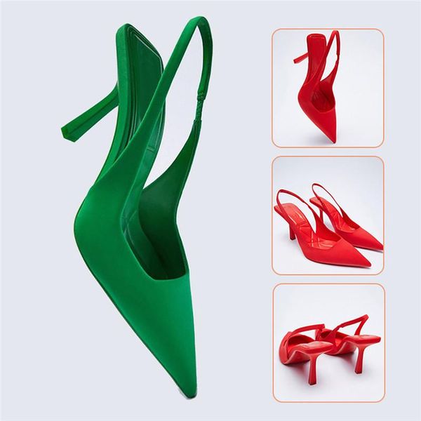sandals 2021 summer women's green red single shoes with thin heel mid-heeled fashion hollow pointed toe women girls, Black
sandals 2021 summer women's green red single shoes with thin heel mid-heeled fashion hollow pointed toe women girls, Black