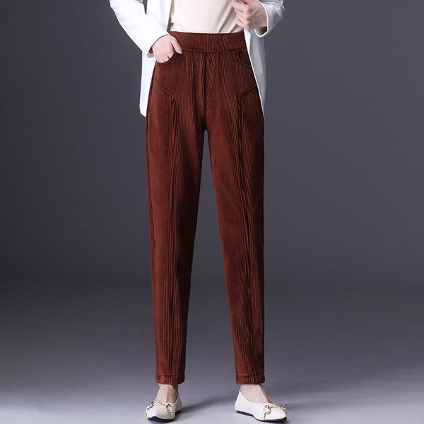 harem fall winter cordoruy brown womens pants black trousers plus size velvet elastic waist carrot s 4xl, Black;white
harem fall winter cordoruy brown womens pants black trousers plus size velvet elastic waist carrot s 4xl, Black;white