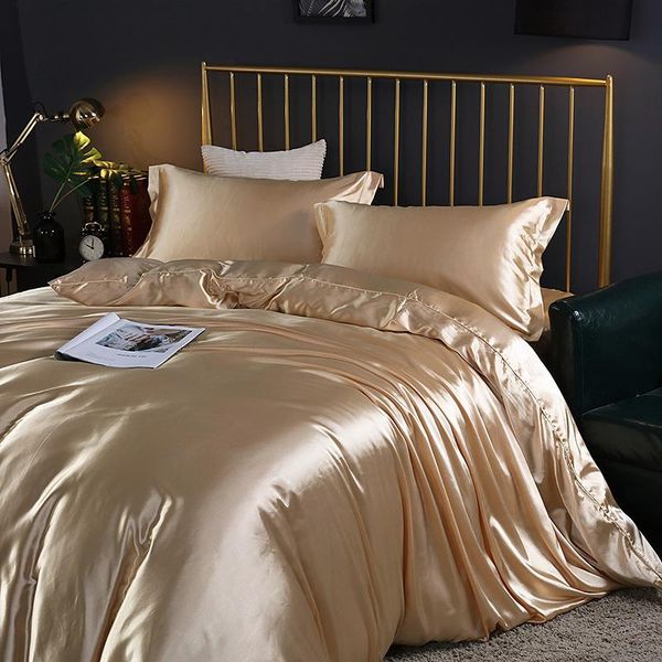 bedding sets high-end mulberry silk satin gold set nordic double bed luxury bedspreads quality satins quilt cover
bedding sets high-end mulberry silk satin gold set nordic double bed luxury bedspreads quality satins quilt cover