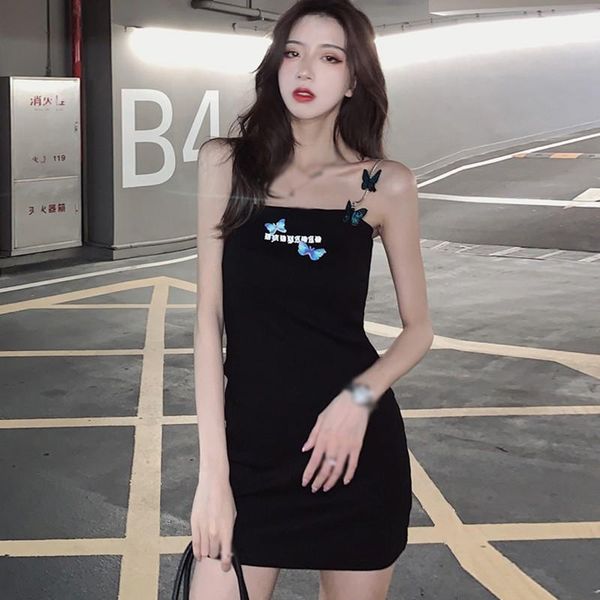 efinny butterfly dress white solid bodycon party women sheath sling dresses spaghetti strap slim black casual, Black;gray
efinny butterfly dress white solid bodycon party women sheath sling dresses spaghetti strap slim black casual, Black;gray