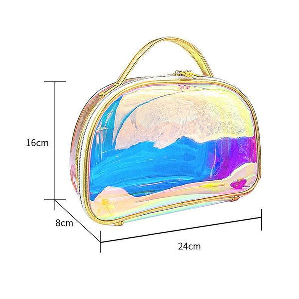 cosmetic bags & cases fashionable three-dimensional large-capacity laser portable travel transparent waterproof wash bag storage
cosmetic bags & cases fashionable three-dimensional large-capacity laser portable travel transparent waterproof wash bag storage