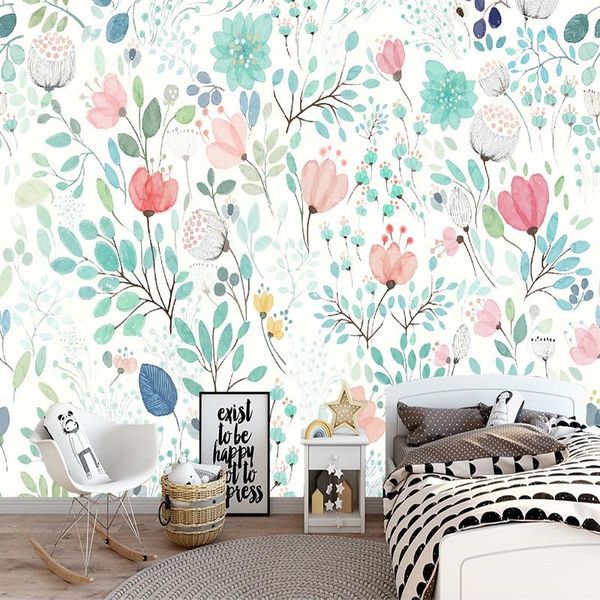 wallpapers nordic hand painted flower mural custom po non-woven wallpaper for bedroom walls 3d living room sofa tv background decoration
wallpapers nordic hand painted flower mural custom po non-woven wallpaper for bedroom walls 3d living room sofa tv background decoration