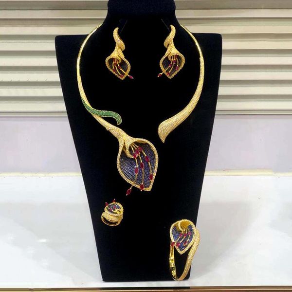 earrings & necklace godki trendy 4pcs full micro cz luxury african jewelry set for women wedding party zircon crystal neckalce earrin, Silver
earrings & necklace godki trendy 4pcs full micro cz luxury african jewelry set for women wedding party zircon crystal neckalce earrin, Silver