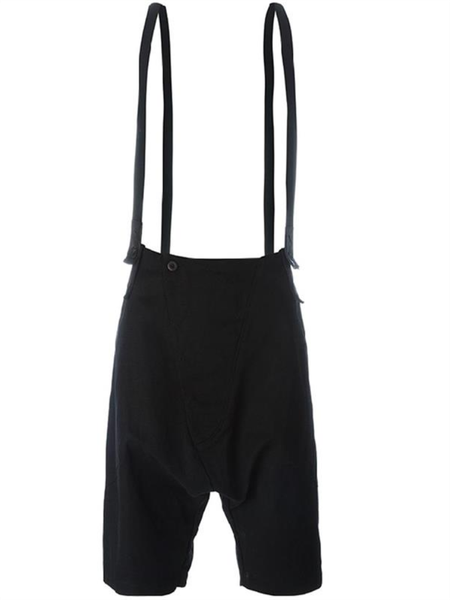 men's shorts suspenders summer black european and american style gentleman's youth fashion loose, White;black
men's shorts suspenders summer black european and american style gentleman's youth fashion loose, White;black