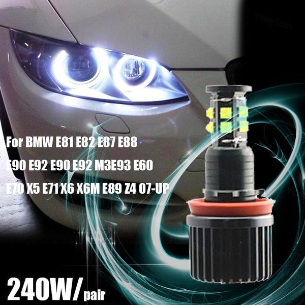 car headlights for 1 3 5 e90 e92 m3 e93 e60 e70 e71 x5 x6 240w/pair 6000k white super bright high power error led angel eyes light
car headlights for 1 3 5 e90 e92 m3 e93 e60 e70 e71 x5 x6 240w/pair 6000k white super bright high power error led angel eyes light