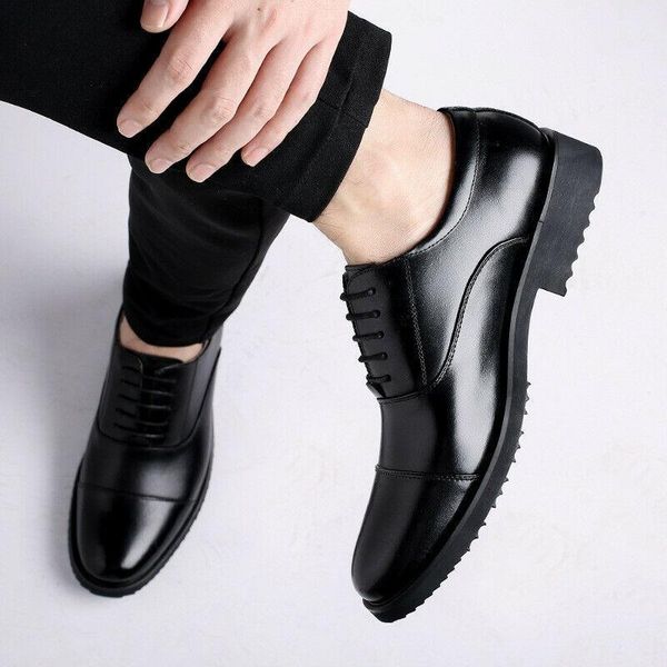 dress shoes classic fashion spring autumn men's genuine leather low heeled formal business lace-ups black round
dress shoes classic fashion spring autumn men's genuine leather low heeled formal business lace-ups black round