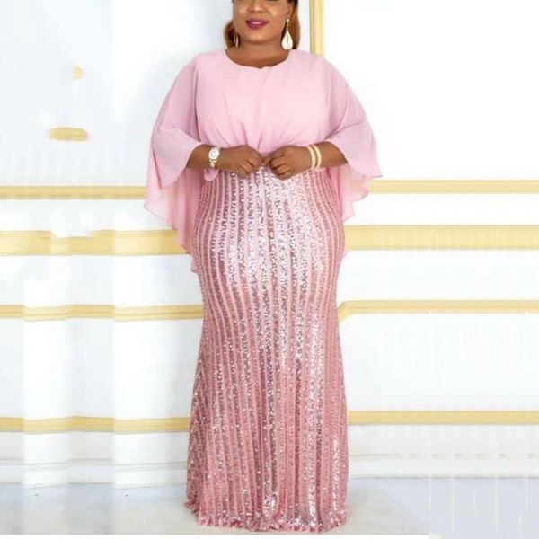casual dresses evening sequined long luxury 2021 party african womens batwing sleeve high waist floor length night dinner vestidos, Black;gray
casual dresses evening sequined long luxury 2021 party african womens batwing sleeve high waist floor length night dinner vestidos, Black;gray