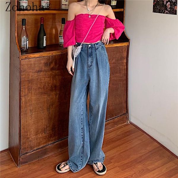 women's jeans zohoha woman high waist clothes wide leg denim clothing blue streetwear vintage quality 2021 fashion baggy women
women's jeans zohoha woman high waist clothes wide leg denim clothing blue streetwear vintage quality 2021 fashion baggy women