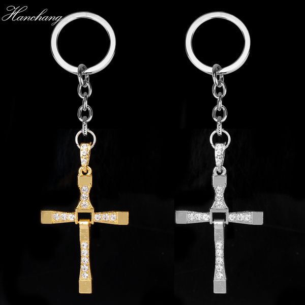 crossing shape movie furious 8 keychain jesus religion gift chaveiro crystal toretto cross pendant keychain accessory, Silver
crossing shape movie furious 8 keychain jesus religion gift chaveiro crystal toretto cross pendant keychain accessory, Silver