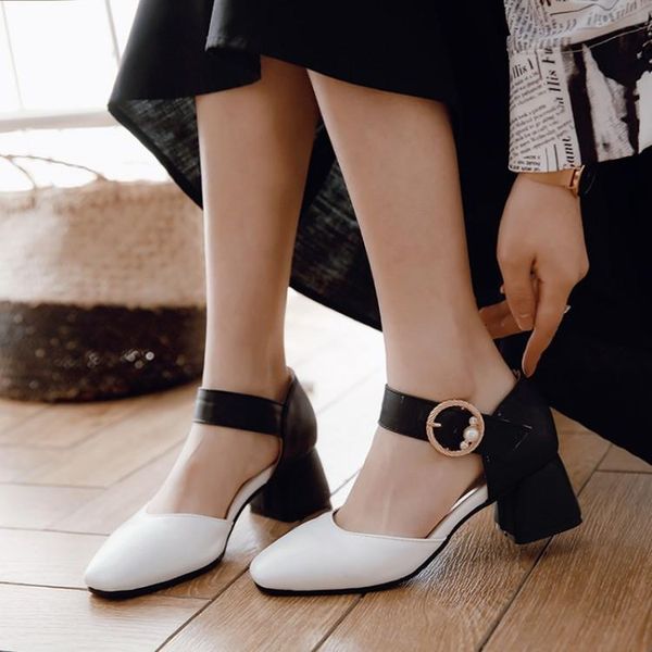 dress shoes pxelena classic chunky block med heels sandals girls square toe beads buckle strap office party date women 2021, Black
dress shoes pxelena classic chunky block med heels sandals girls square toe beads buckle strap office party date women 2021, Black