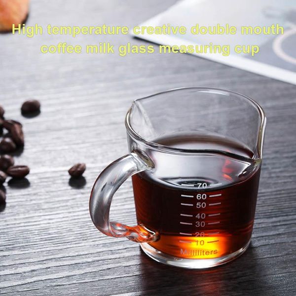 wine glasses 1pc two-mouth espresso cup coffee with scale temperature resistant glass measuring
wine glasses 1pc two-mouth espresso cup coffee with scale temperature resistant glass measuring